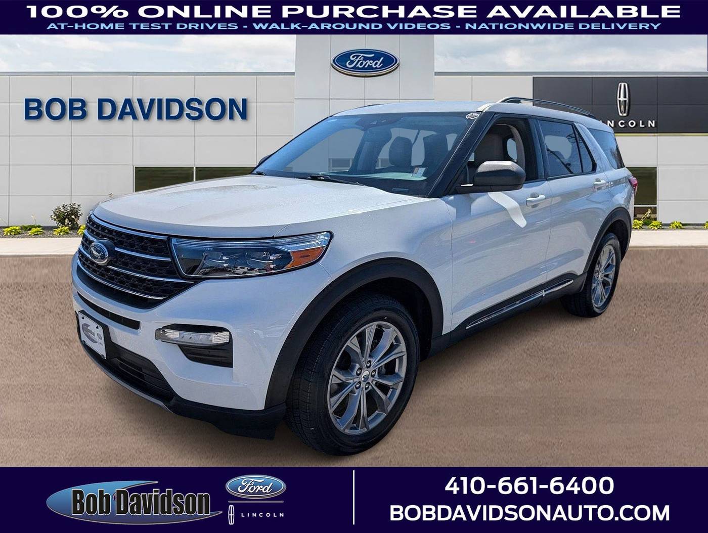 2021 Ford Explorer XLT — SUV — 46,388 mi — Baltimore, MD