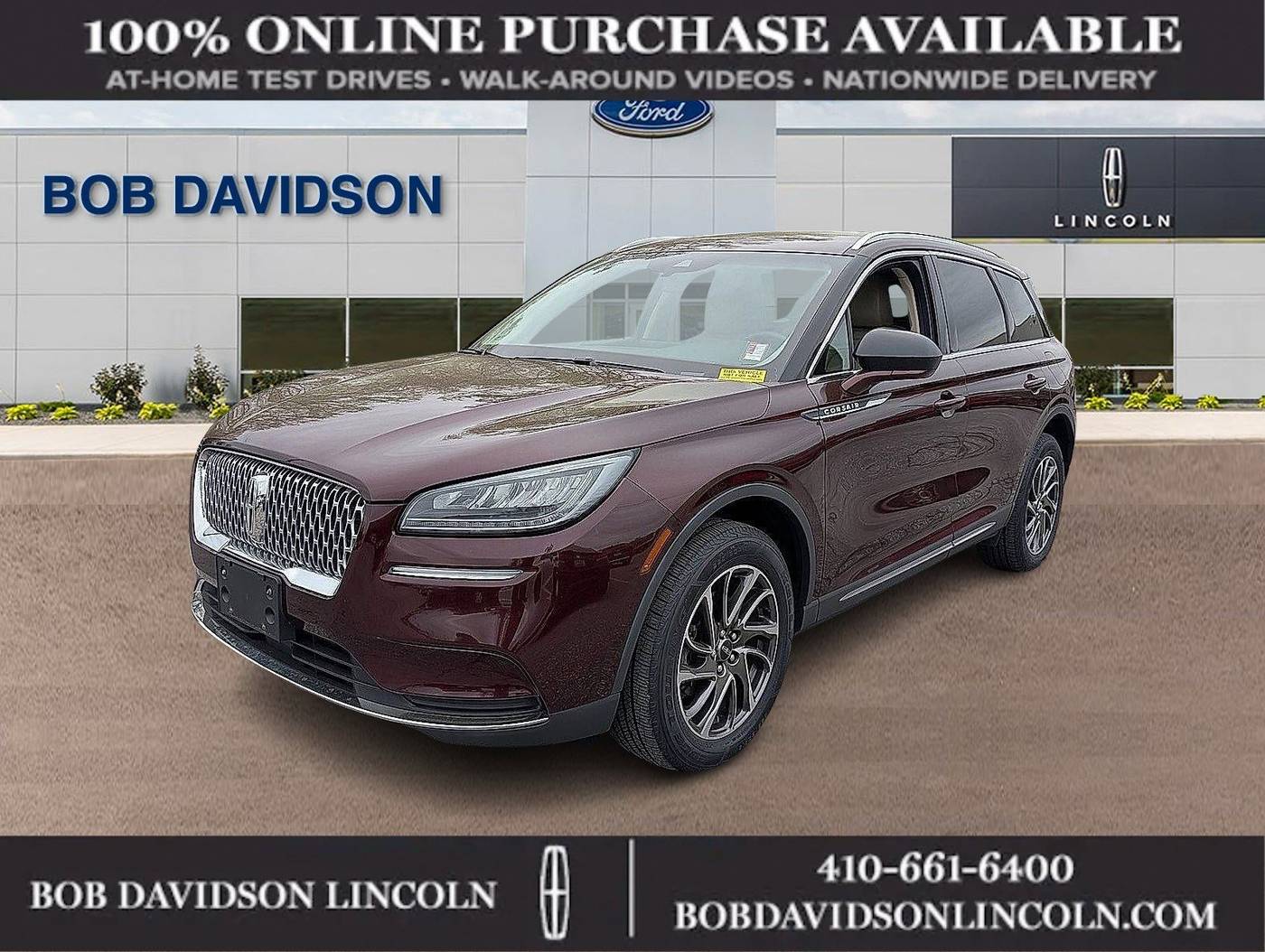 2021 Lincoln Corsair Standard — SUV — 27,504 mi — Baltimore, MD