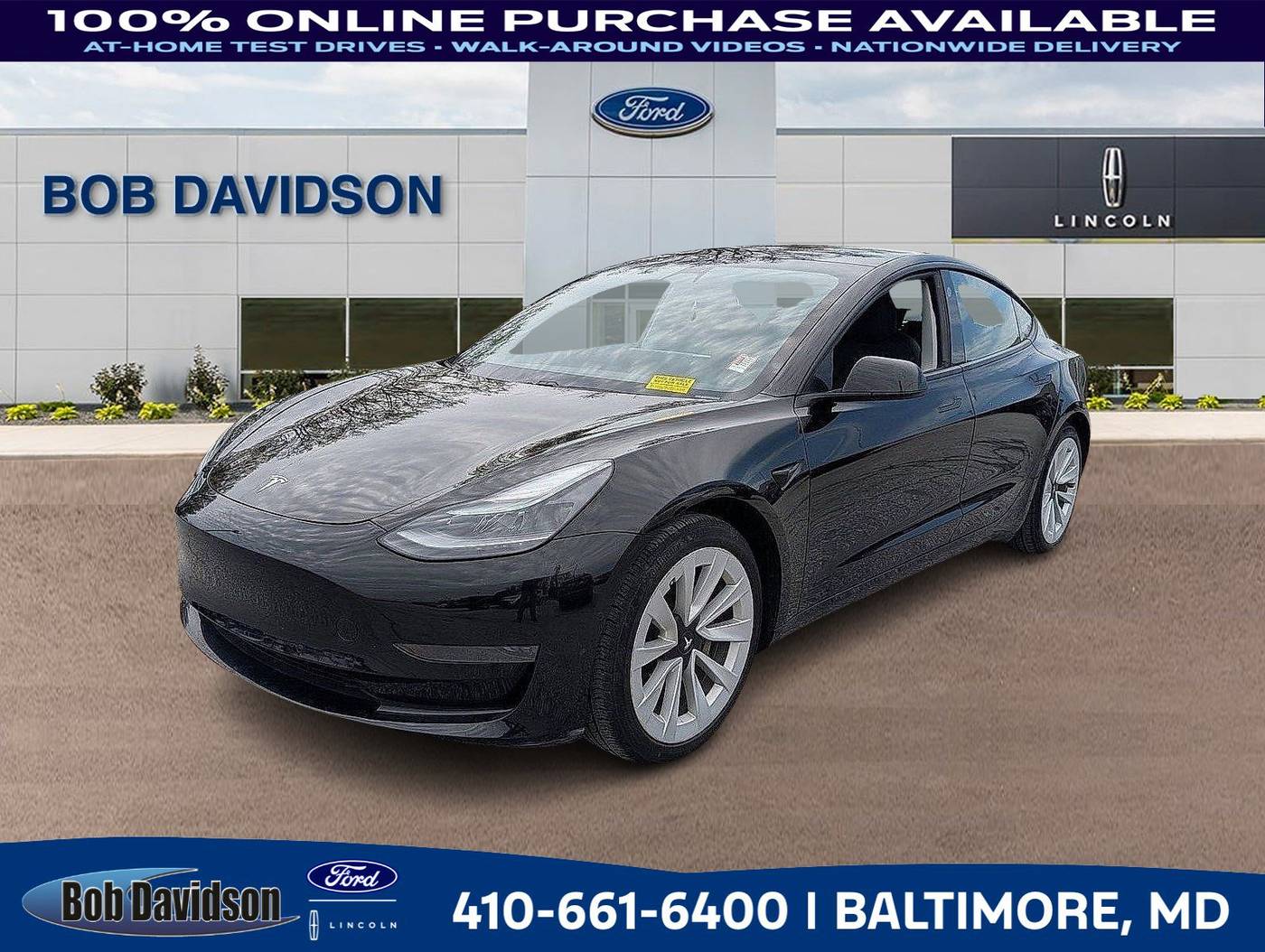 2021 Tesla Model 3 Standard Range Plus — Sedan — 36,622 mi — Baltimore, MD