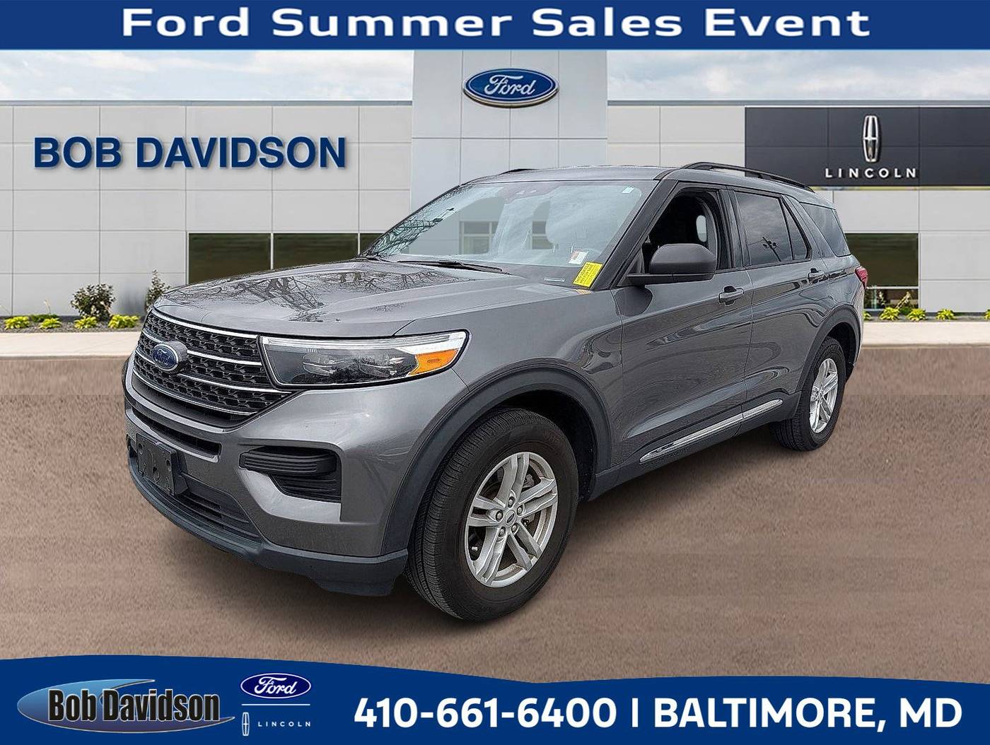 2021 Ford Explorer XLT — SUV — 3,512 mi — Baltimore, MD