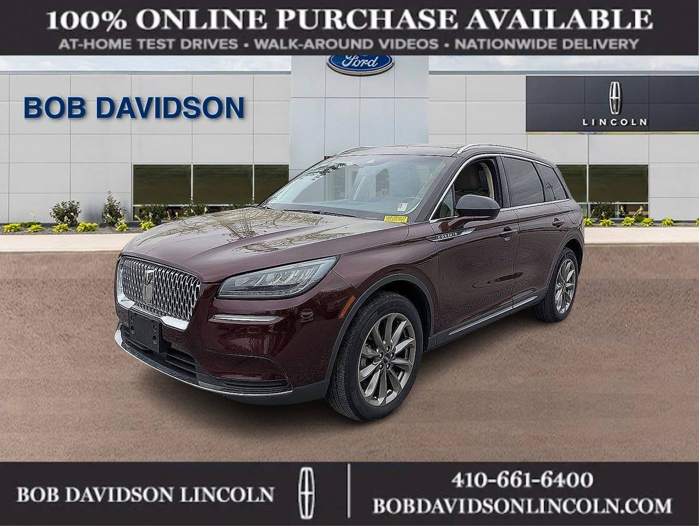 2021 Lincoln Corsair Standard — SUV — 26,247 mi — Baltimore, MD