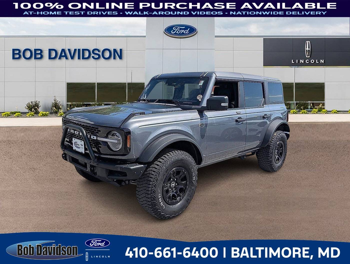 2023 Ford Bronco Wildtrak — SUV — 23,640 mi — Baltimore, MD