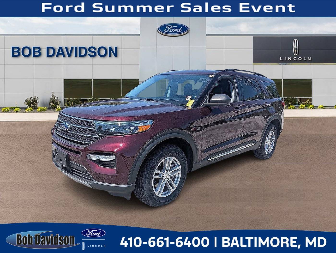 2022 Ford Explorer XLT — SUV — 37,598 mi — Baltimore, MD