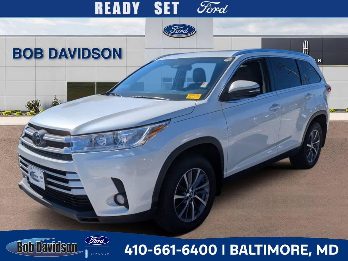 2019 Toyota Highlander XLE — SUV — 119,142 mi — Baltimore, MD