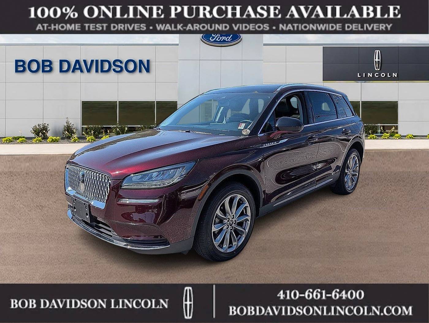 2021 Lincoln Corsair Standard — SUV — 35,457 mi — Baltimore, MD