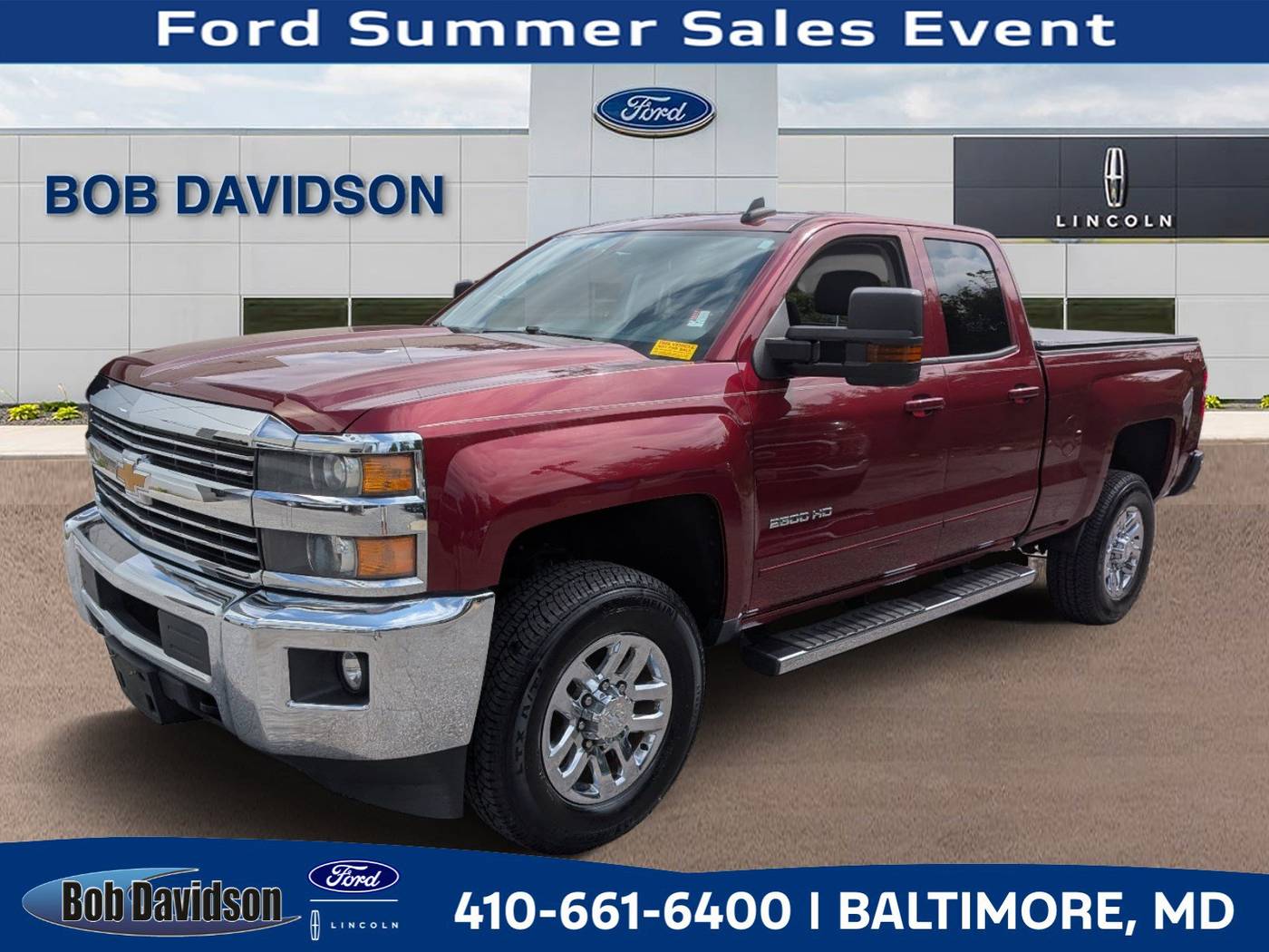 2016 Chevrolet Silverado 2500HD LT — Pickup Truck — 58,833 mi — Baltimore, MD