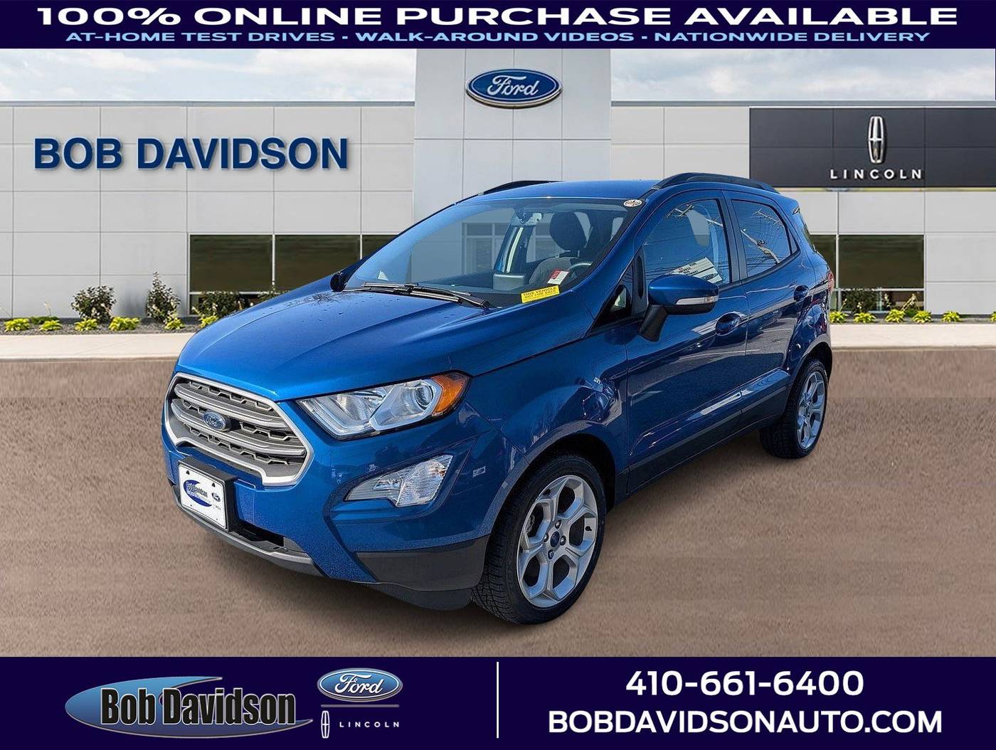 2021 Ford EcoSport SE — SUV — 6,724 mi — Baltimore, MD
