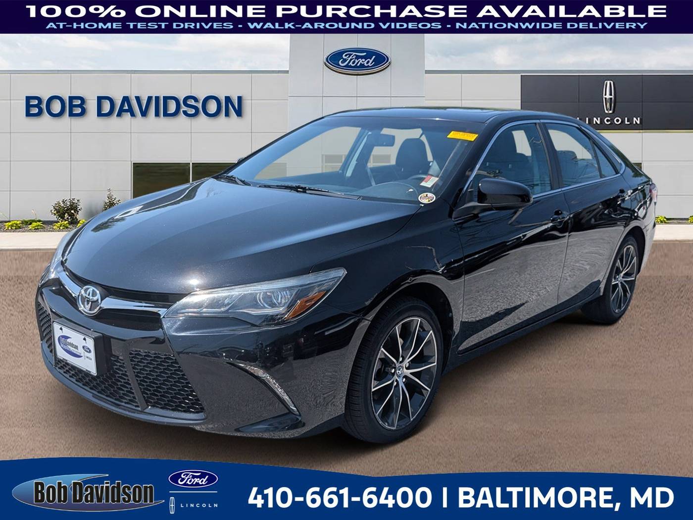 2016 Toyota Camry XSE V6 — Sedan — 68,184 mi — Baltimore, MD