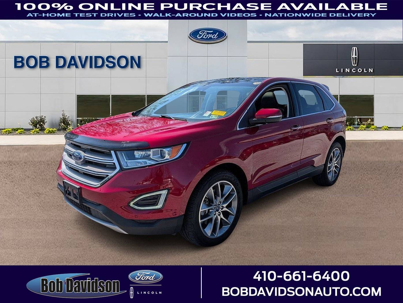 2016 Ford Edge Titanium — SUV — 69,415 mi — Baltimore, MD