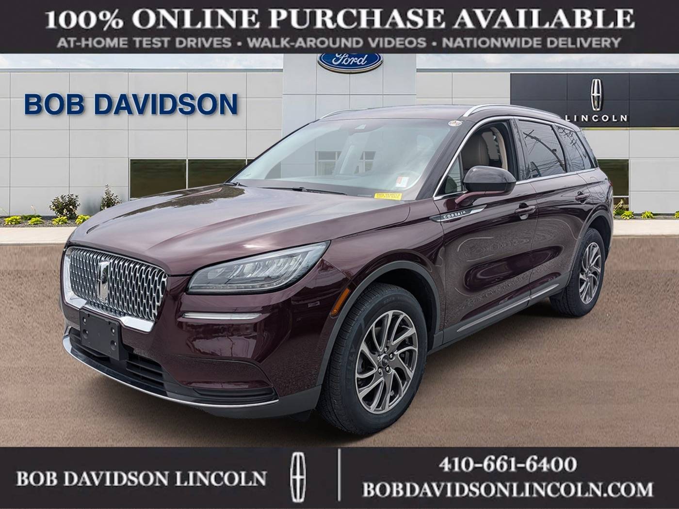 2021 Lincoln Corsair Standard — SUV — 27,734 mi — Baltimore, MD