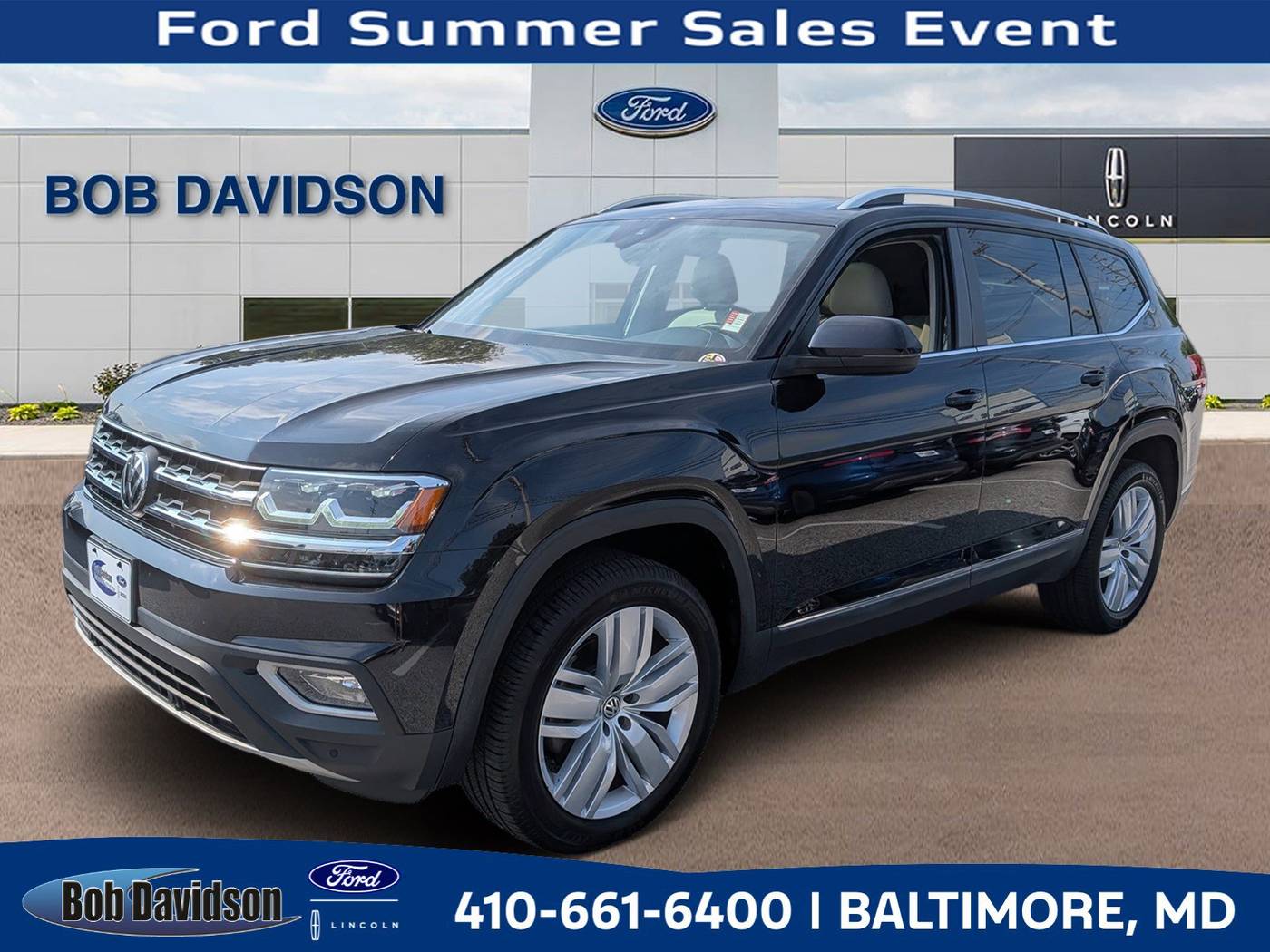 2019 Volkswagen Atlas SEL — SUV — 113,409 mi — Baltimore, MD