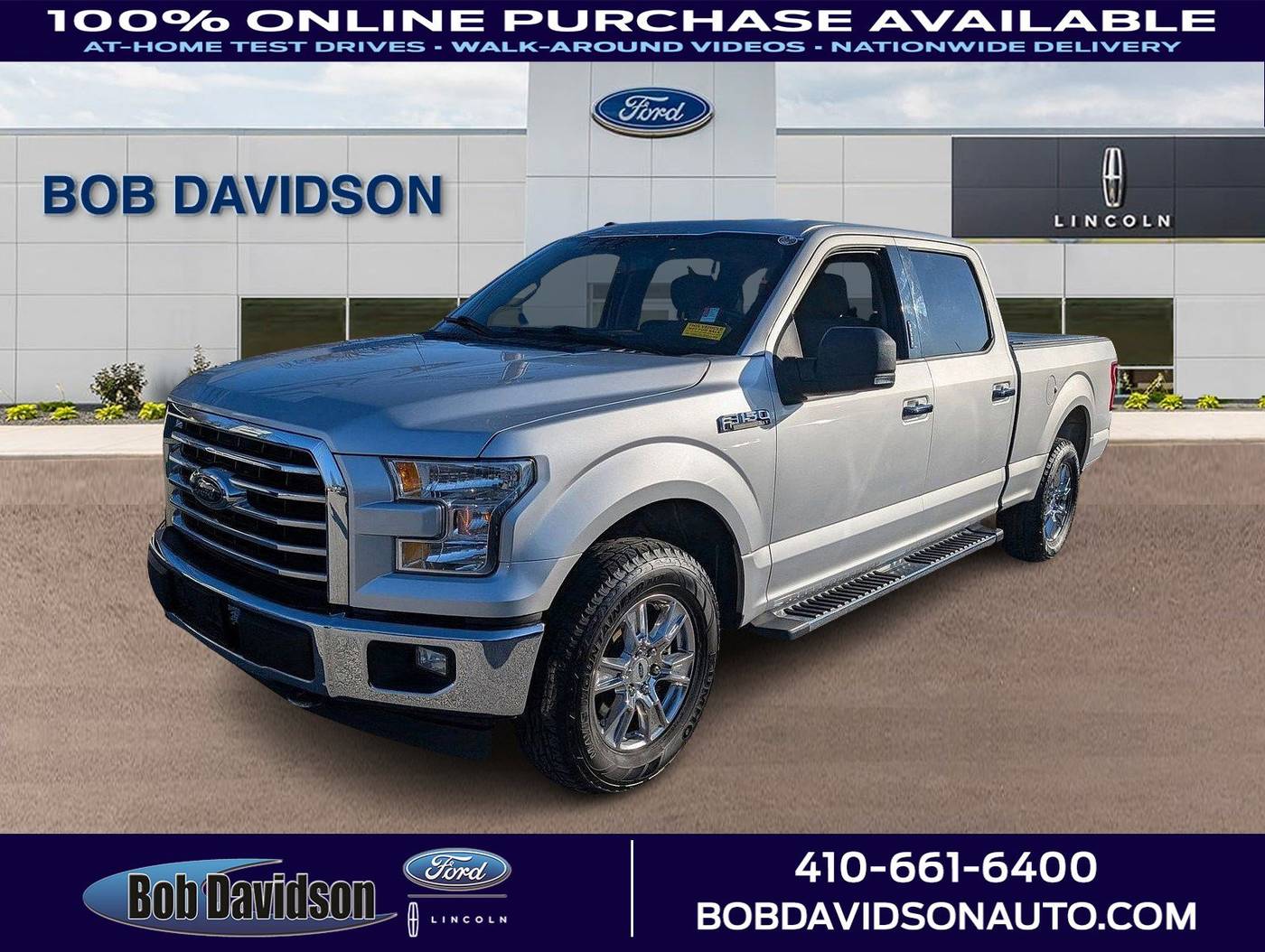 2017 Ford F-150 XLT — Pickup Truck — 77,350 mi — Baltimore, MD