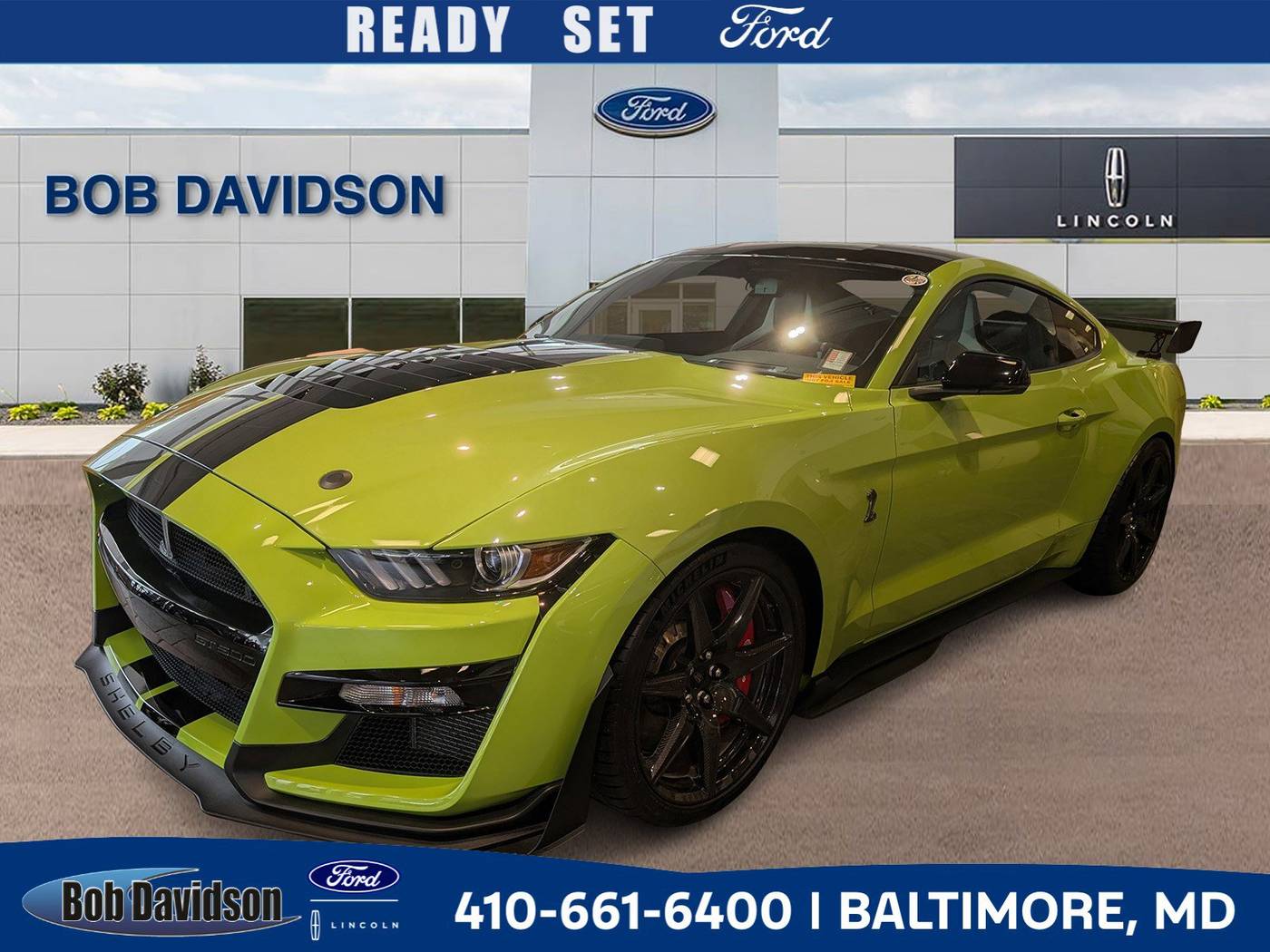 2020 Ford Mustang Shelby GT500 — Coupe — 9,138 mi — Baltimore, MD