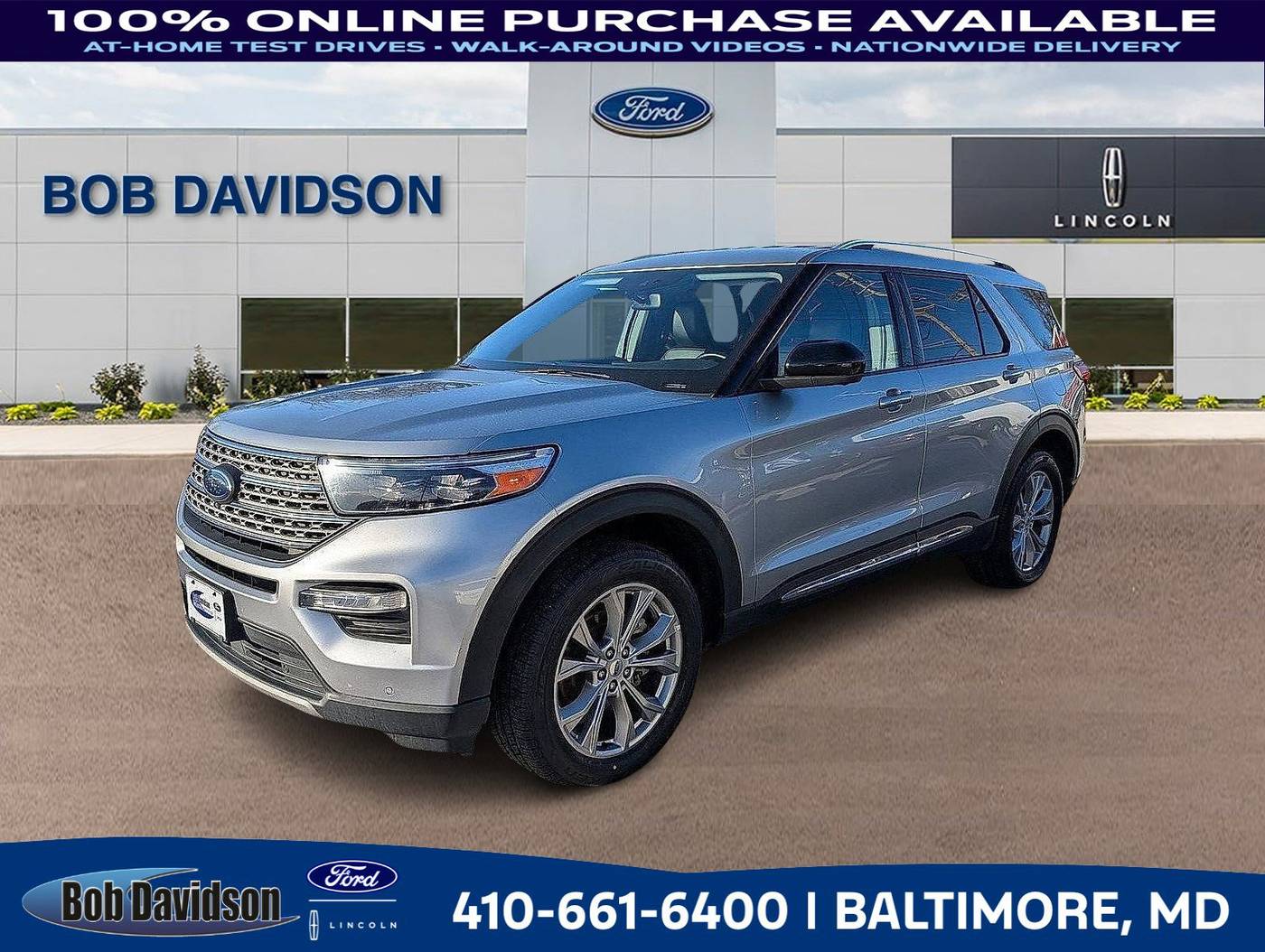 2023 Ford Explorer Limited — SUV — 54,532 mi — Baltimore, MD