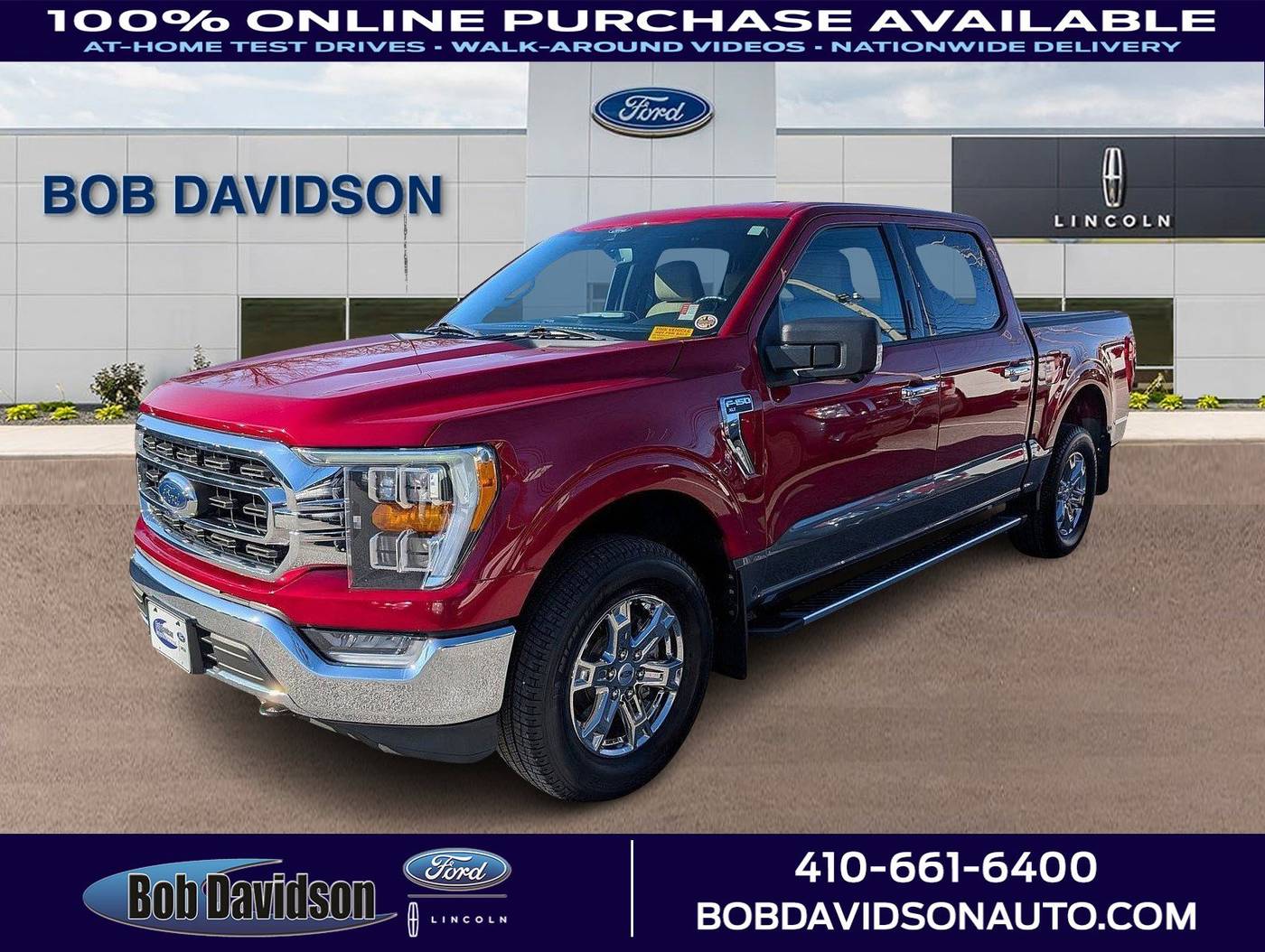 2022 Ford F-150 XLT — Pickup Truck — 21,133 mi — Baltimore, MD