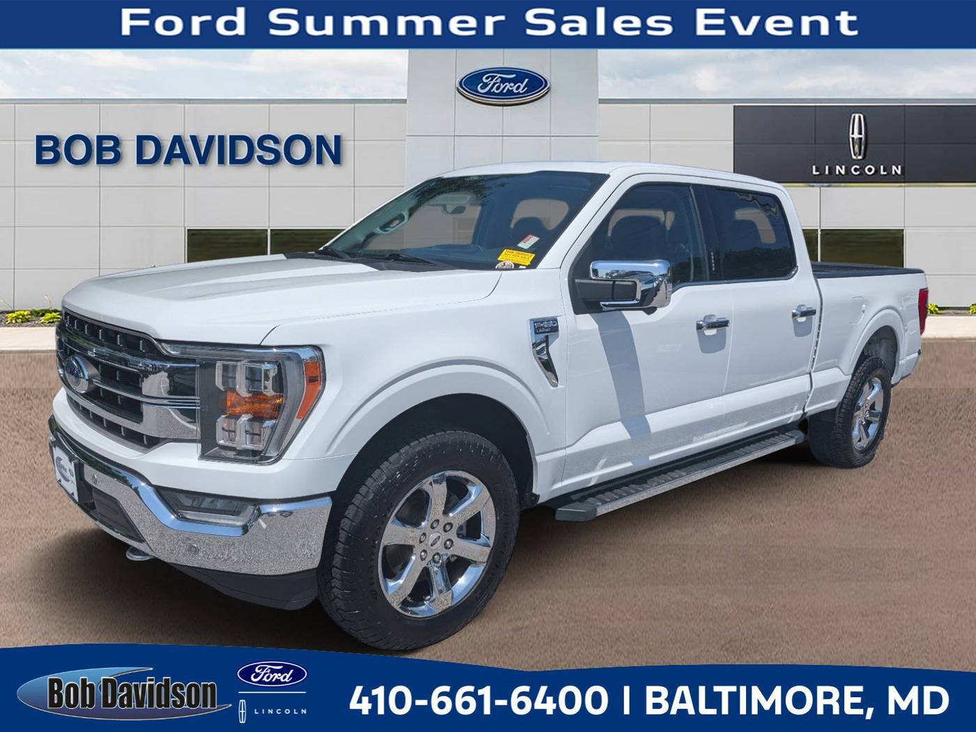 2021 Ford F-150 Lariat — Pickup Truck — 74,071 mi — Baltimore, MD