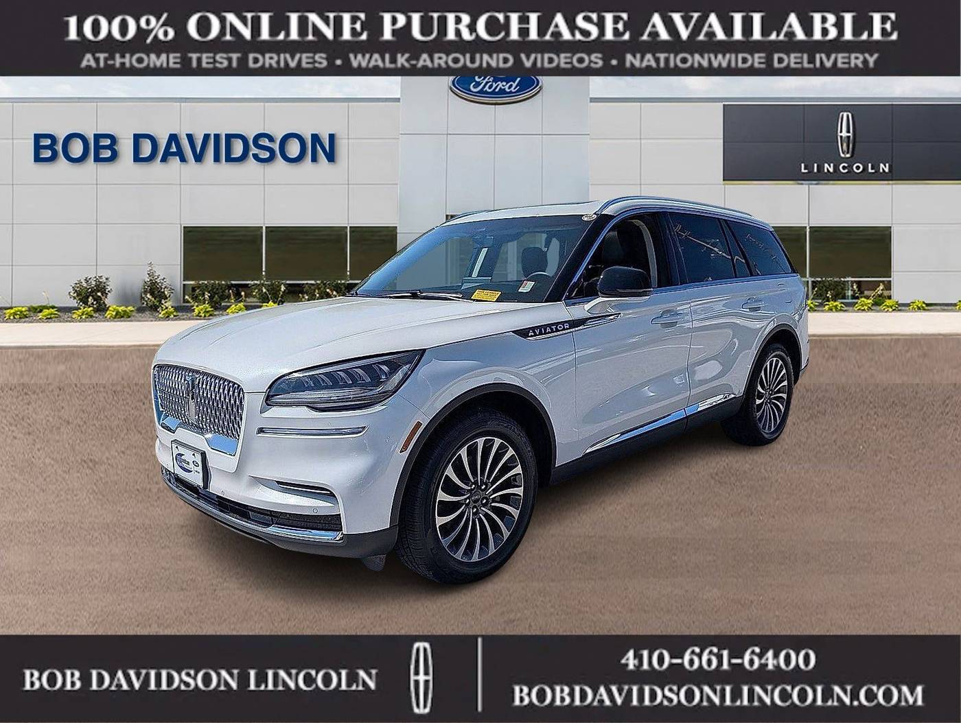 2023 Lincoln Aviator Standard — SUV — 19,396 mi — Baltimore, MD