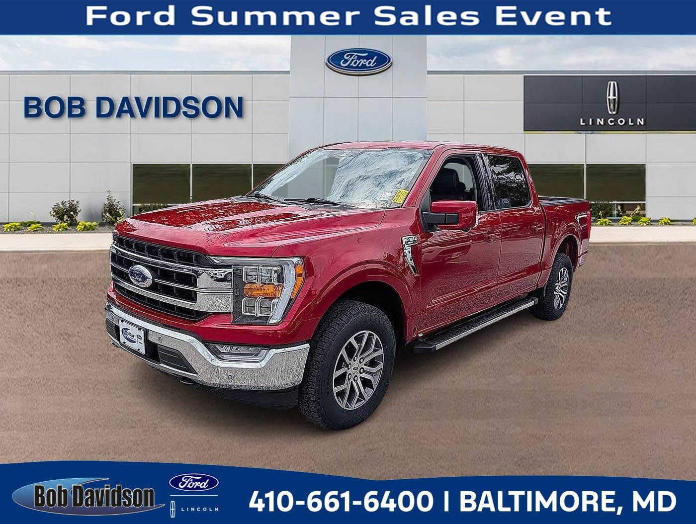 2022 Ford F-150 Lariat — Pickup Truck — 62,495 mi — Baltimore, MD