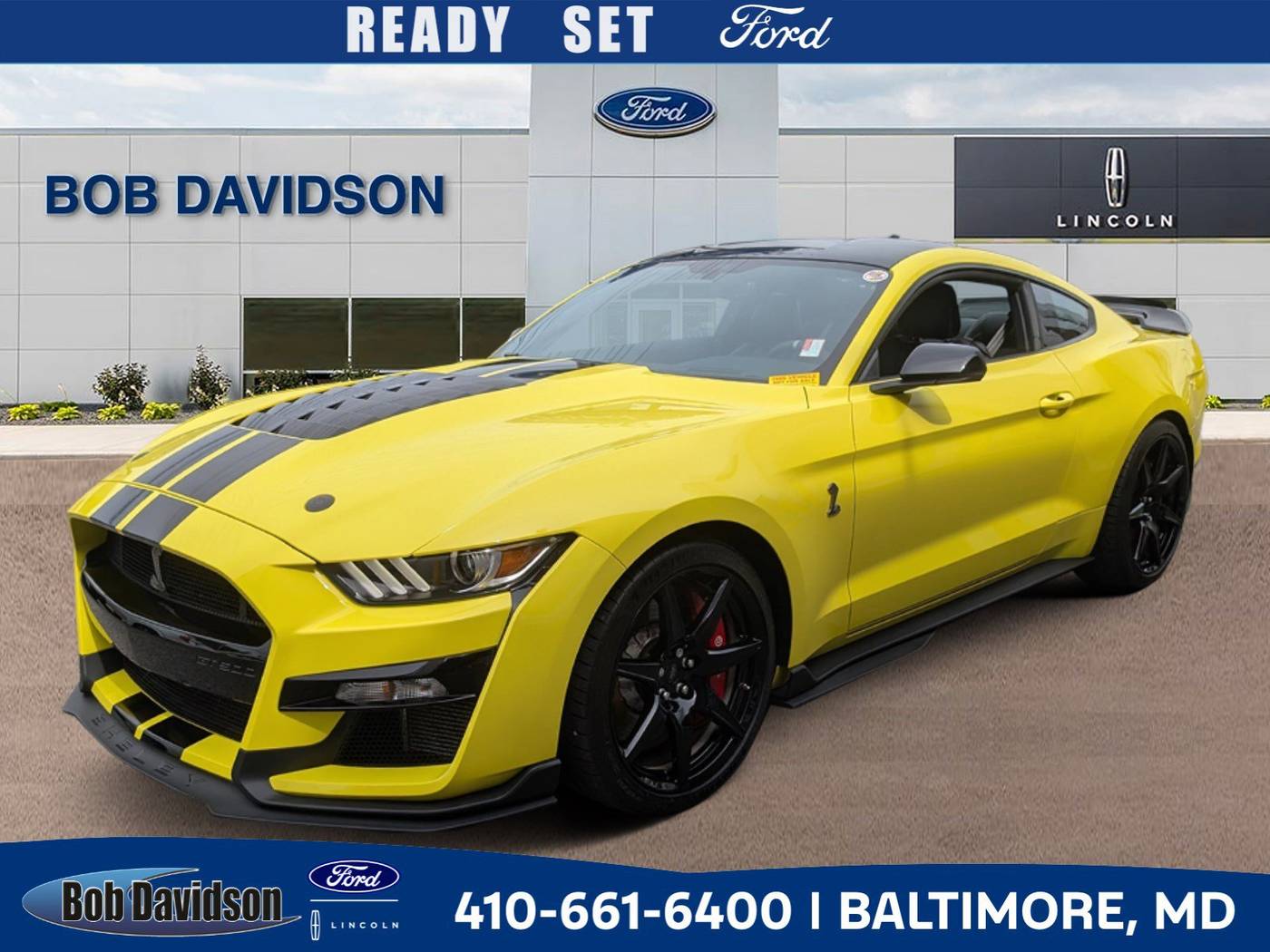 2021 Ford Mustang Shelby GT500 — Coupe — 9,559 mi — Baltimore, MD