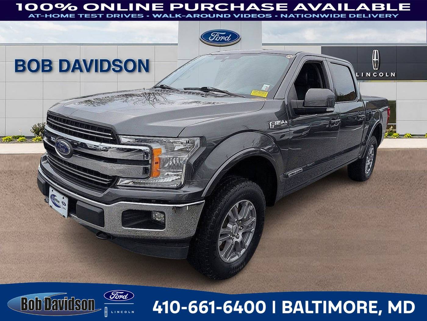 2020 Ford F-150 Lariat — Pickup Truck — 75,835 mi — Baltimore, MD
