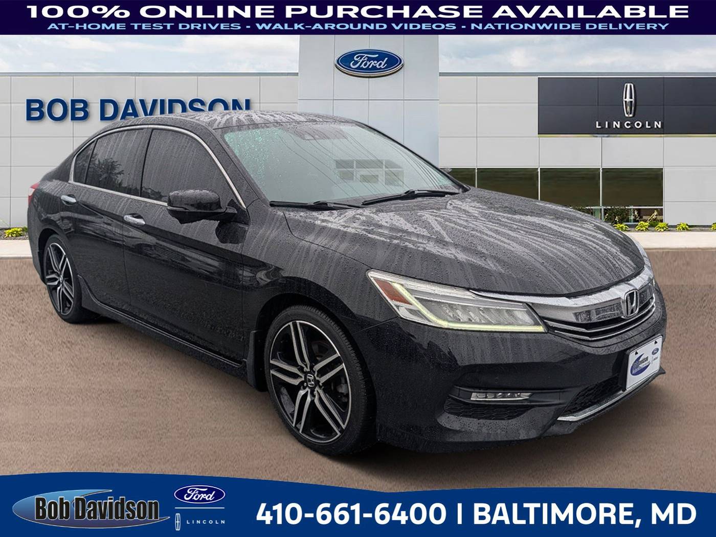 2017 Honda Accord Touring — Sedan — 100,788 mi — Baltimore, MD