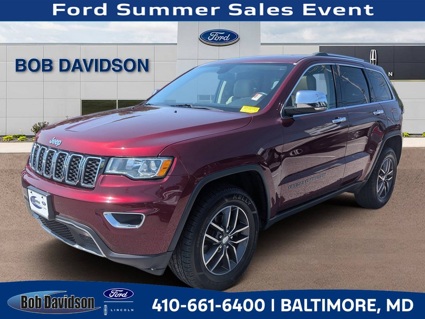 2018 Jeep Grand Cherokee Limited — SUV — 78,062 mi — Baltimore, MD
