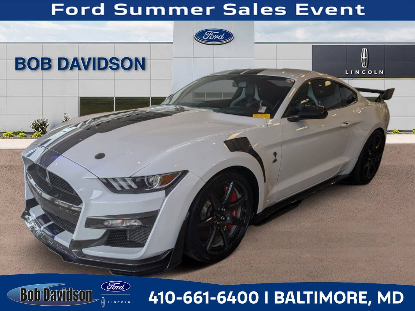 2020 Ford Mustang Shelby GT500 — Coupe — 4,441 mi — Baltimore, MD