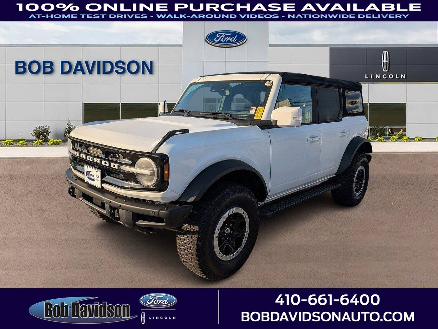 2021 Ford Bronco Outer Banks — SUV — 24,008 mi — Baltimore, MD