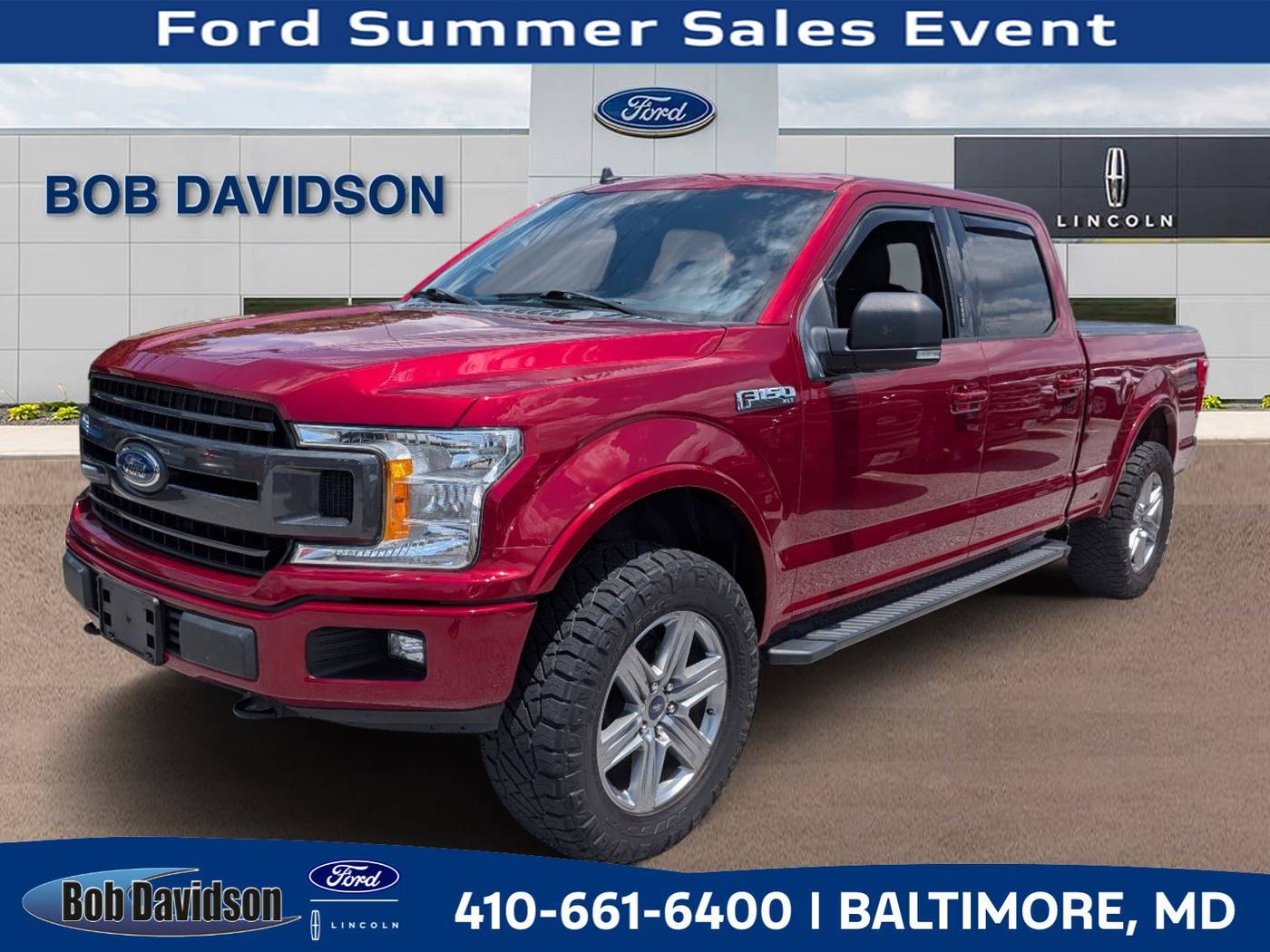 2019 Ford F-150 XLT — Pickup Truck — 71,299 mi — Baltimore, MD