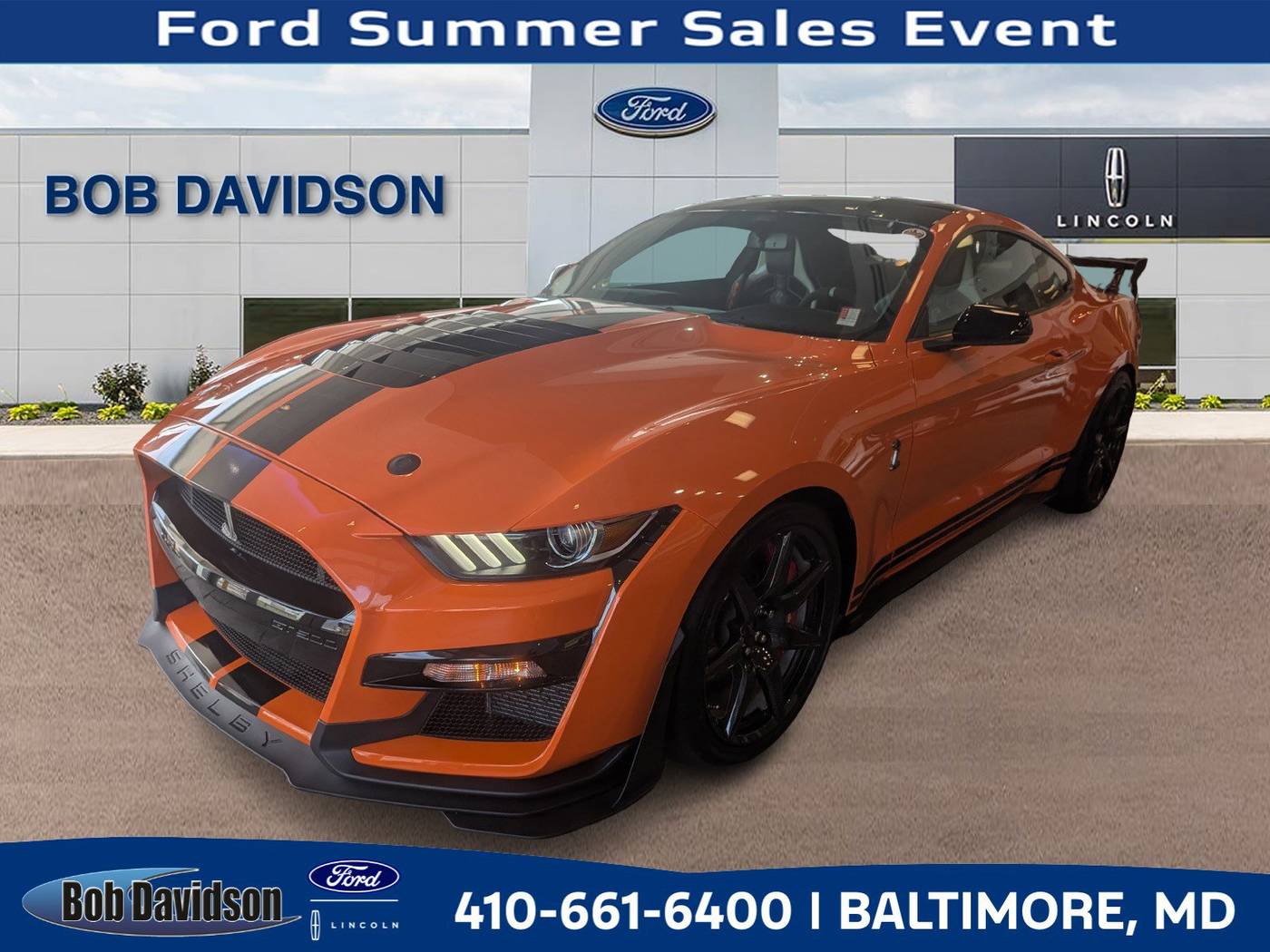 2021 Ford Mustang Shelby GT500 — Coupe — 1,228 mi — Baltimore, MD