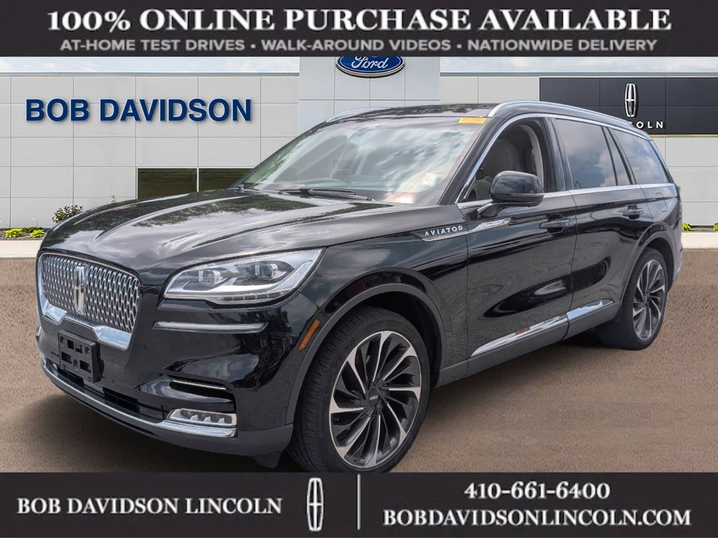 2020 Lincoln Aviator Reserve — SUV — 61,816 mi — Baltimore, MD