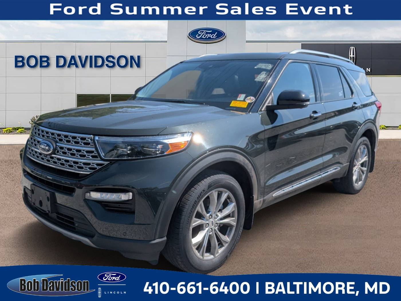 2022 Ford Explorer Limited — SUV — 36,241 mi — Baltimore, MD