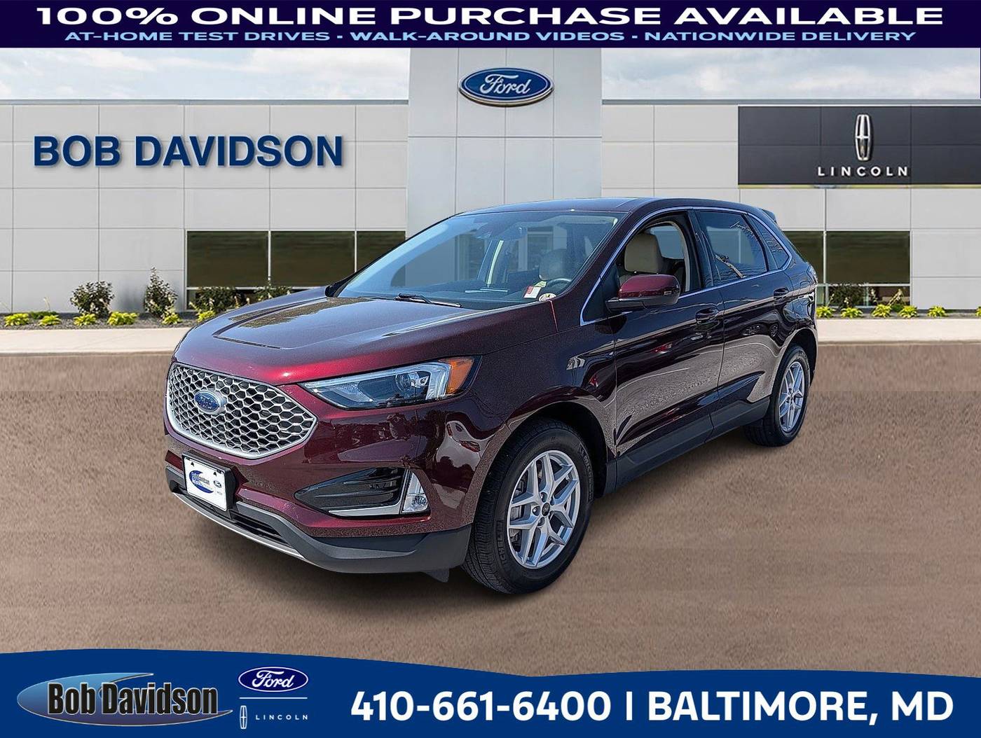 2024 Ford Edge SEL — SUV — 29,105 mi — Baltimore, MD