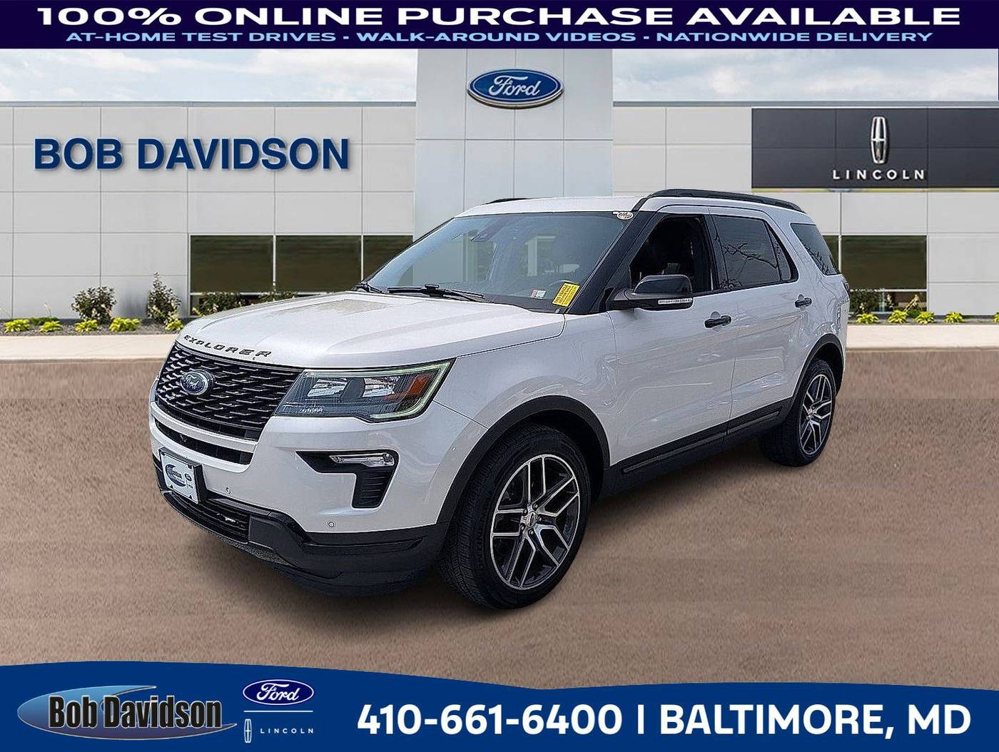 2019 Ford Explorer Sport — SUV — 88,729 mi — Baltimore, MD