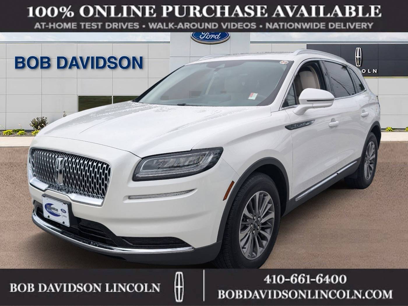 2021 Lincoln Nautilus Standard — SUV — 49,591 mi — Baltimore, MD
