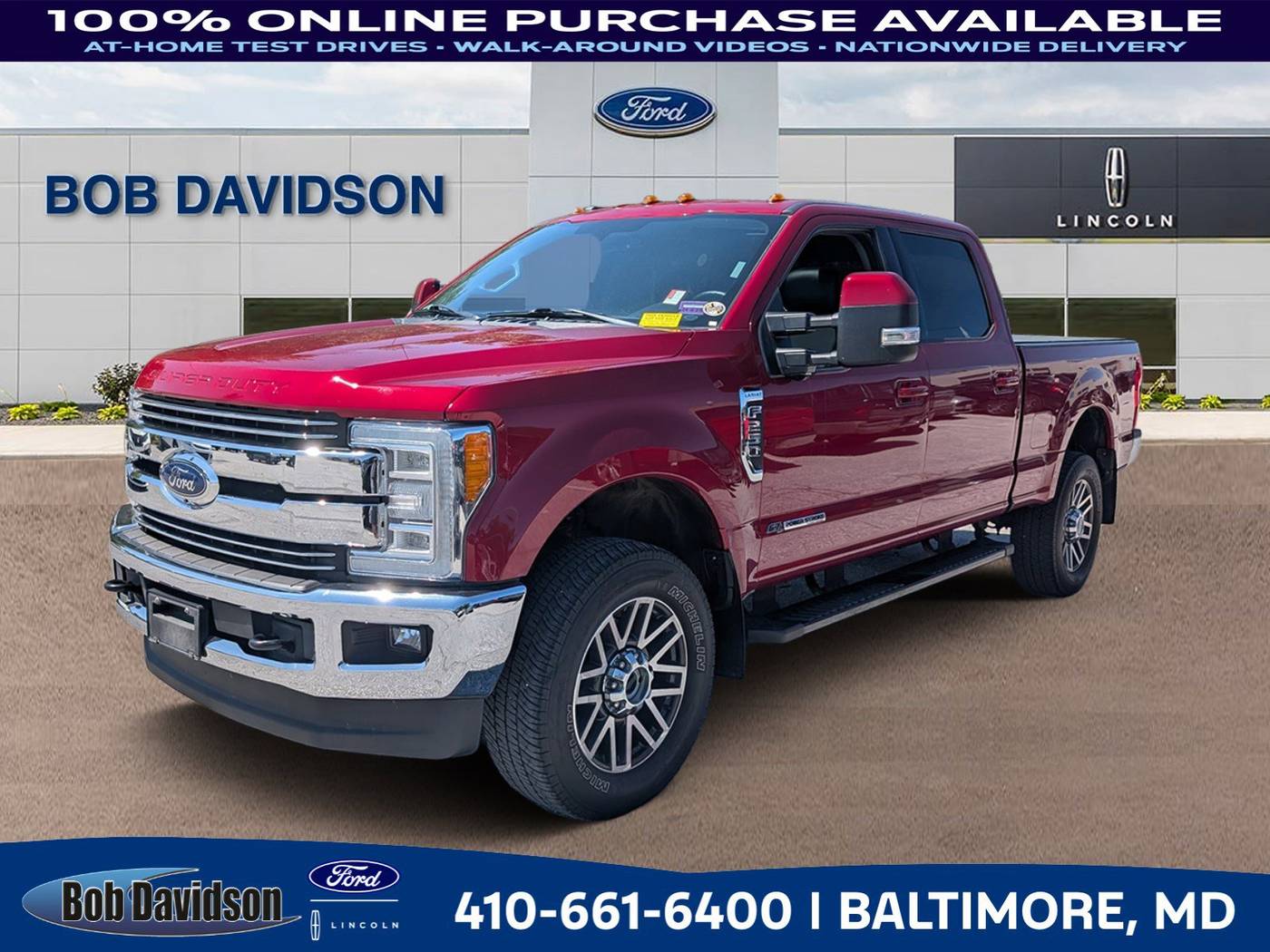 2017 Ford Super Duty F-250 Lariat — Pickup Truck — 43,050 mi — Baltimore, MD