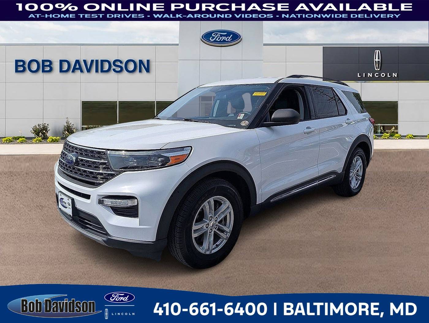 2021 Ford Explorer XLT — SUV — 39,533 mi — Baltimore, MD