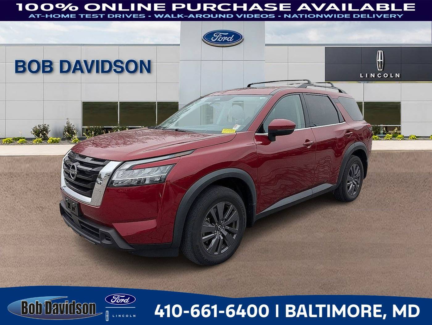2022 Nissan Pathfinder SV — SUV — 37,581 mi — Baltimore, MD
