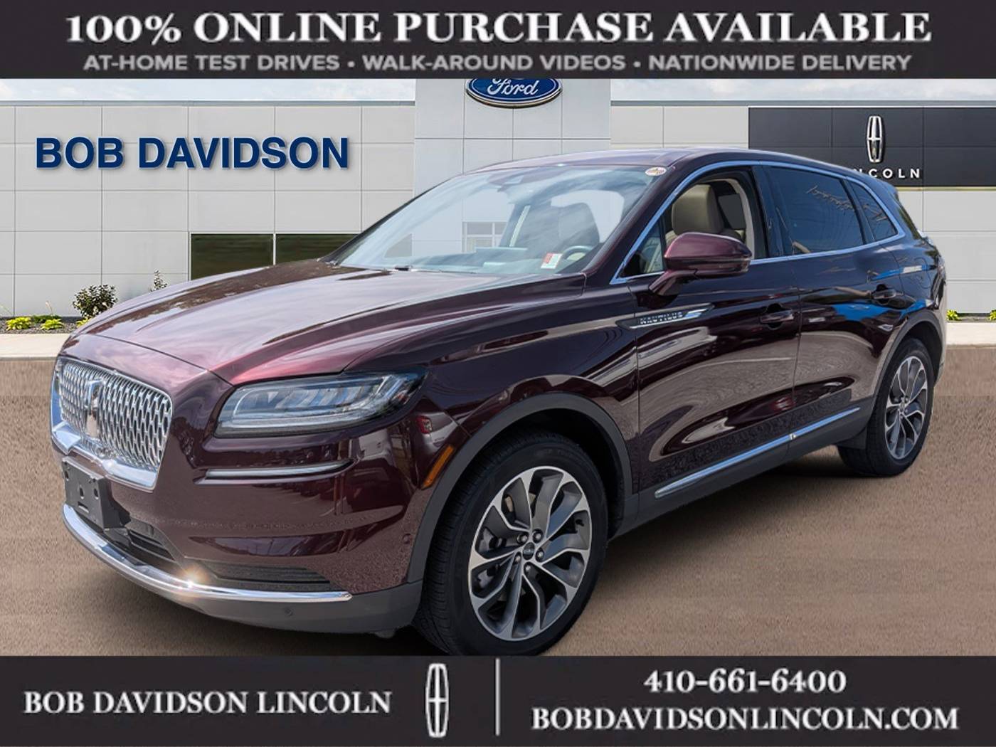 2023 Lincoln Nautilus Reserve — SUV — 44,737 mi — Baltimore, MD