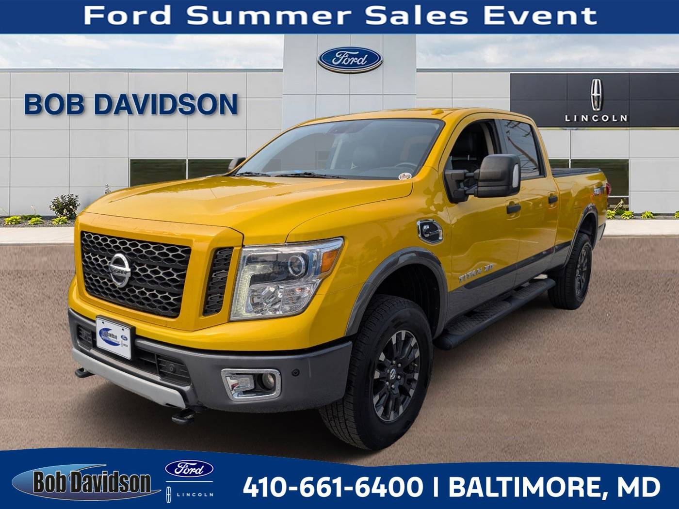 2016 Nissan Titan XD PRO-4X — Pickup Truck — 130,678 mi — Baltimore, MD