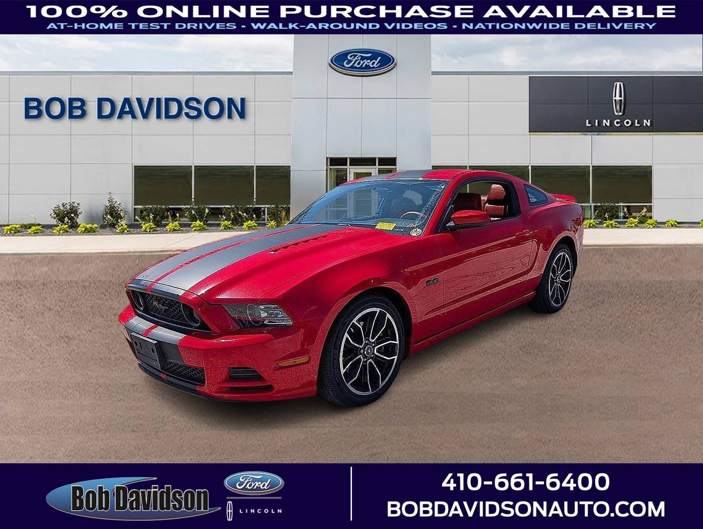 2013 Ford Mustang GT Premium — Coupe — 40,675 mi — Baltimore, MD