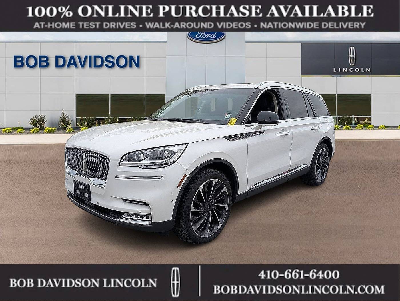 2021 Lincoln Aviator Reserve — SUV — 47,594 mi — Baltimore, MD
