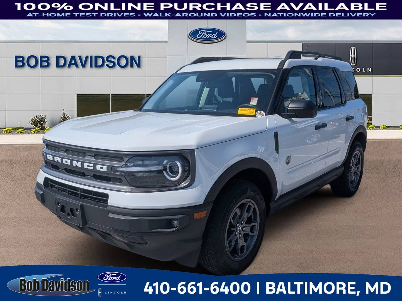 2023 Ford Bronco Sport Big Bend — SUV — 23,982 mi — Baltimore, MD