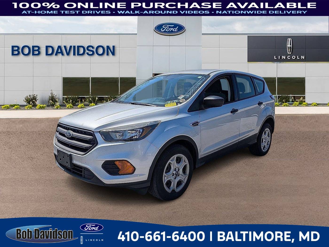 2018 Ford Escape S — SUV — 120,997 mi — Baltimore, MD