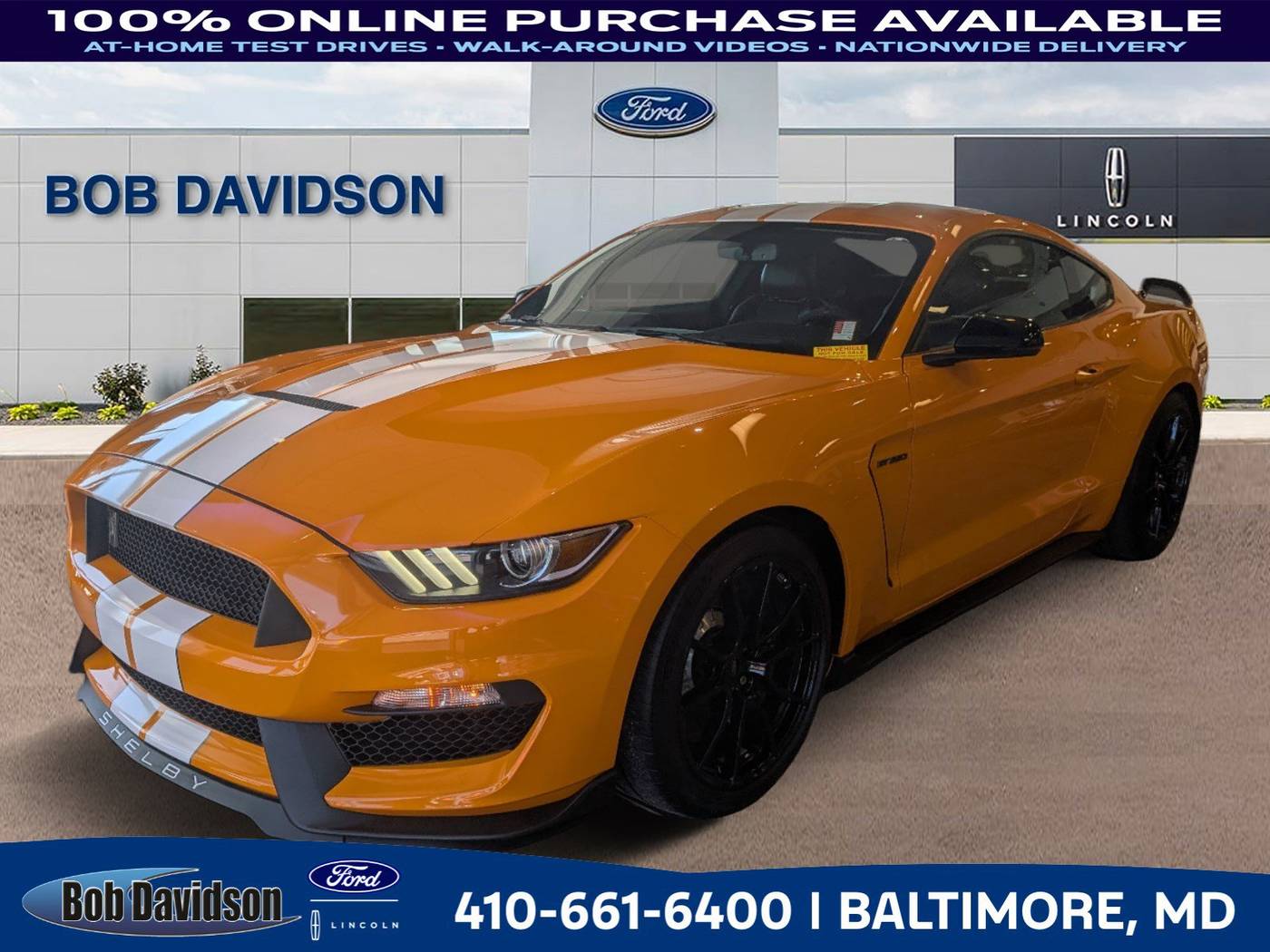 2019 Ford Mustang Shelby GT350 — Coupe — 5,401 mi — Baltimore, MD