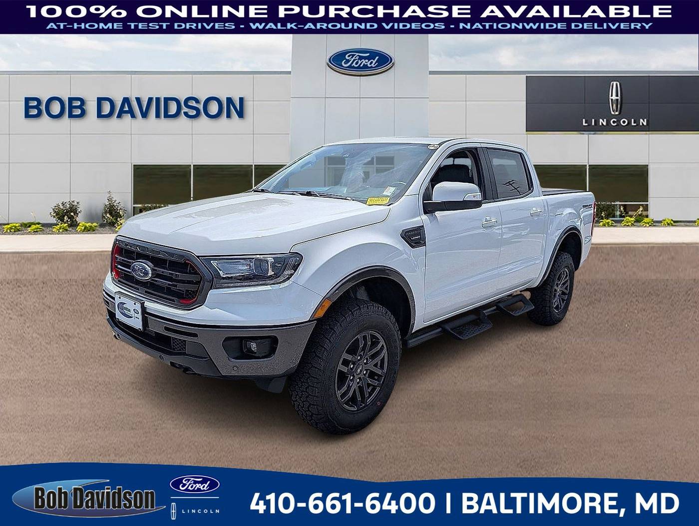 2022 Ford Ranger Lariat — Pickup Truck — 64,131 mi — Baltimore, MD