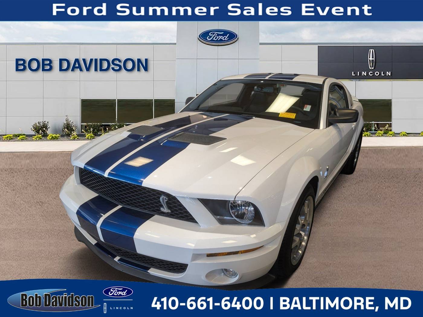 2007 Ford Mustang Shelby GT500 — Coupe — 50,247 mi — Baltimore, MD