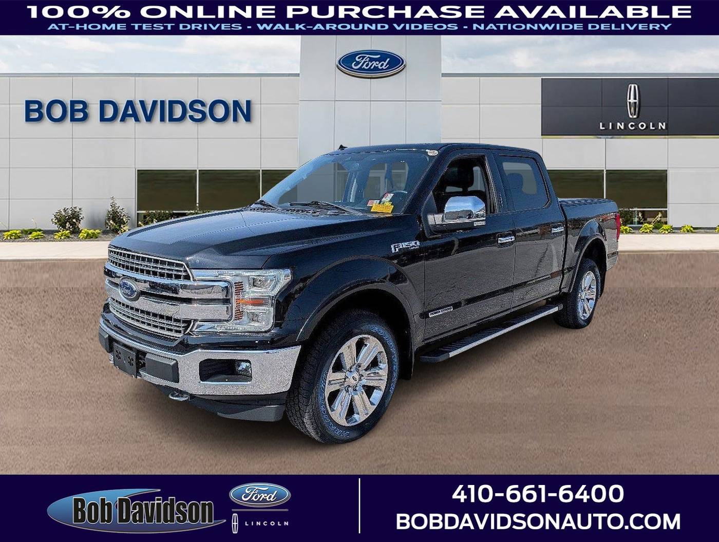 2018 Ford F-150 Lariat — Pickup Truck — 44,423 mi — Baltimore, MD