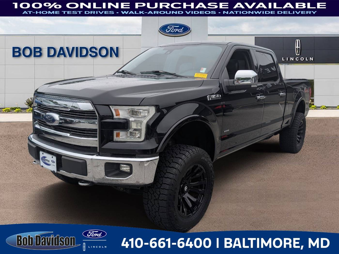 2017 Ford F-150 Lariat — Pickup Truck — 88,537 mi — Baltimore, MD