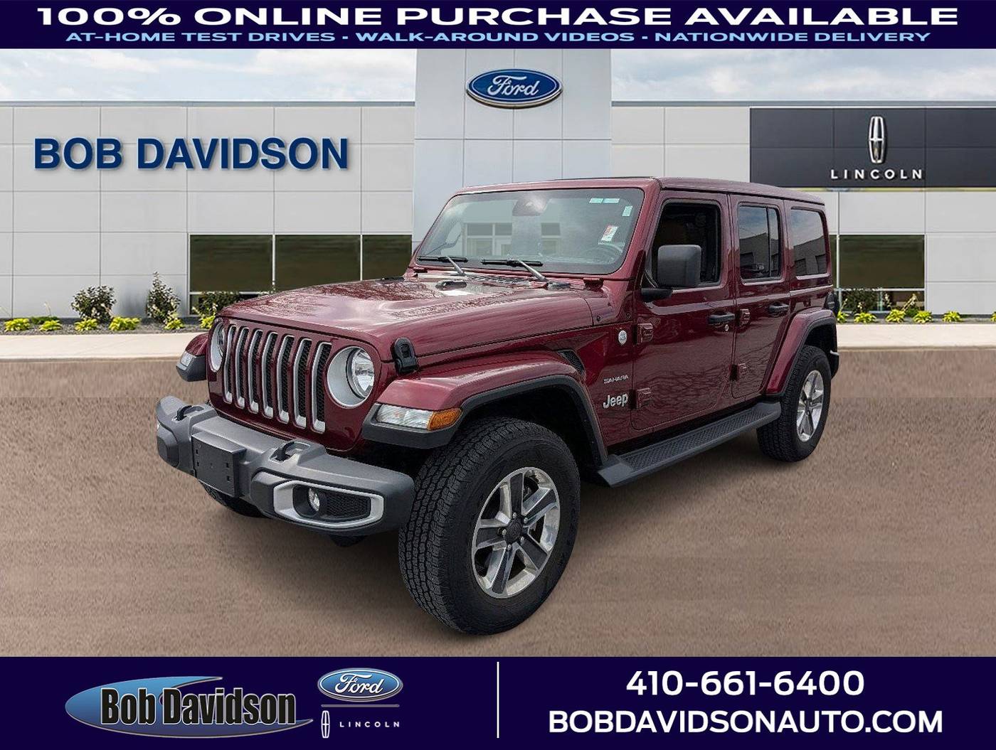 2021 Jeep Wrangler Sahara — SUV — 24,349 mi — Baltimore, MD